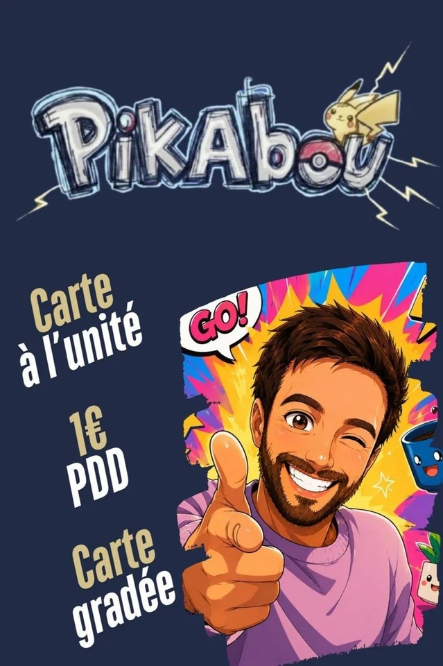 LIVE 100%  JAPONNAIS 1€ PDD POKEMON CARTES UNITES GRADEES BOOSTERS