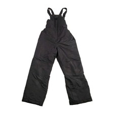 Swiss Tech Youth Winter Bib Overall Black Snow Pants Unisex Size Large 10-12