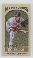 2011 Topps Gypsy Queen Mini Red Gypsy Queen Back Daniel Bard #261 0j5