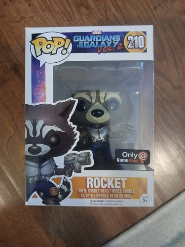 Funko Pop! Vinyl: Marvel - Rocket Raccoon - GameStop (Exclusive) #210