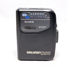   Sony Walkman WM-FX101 FM/AM Cassette Player  New Drive Belt  Serviced  