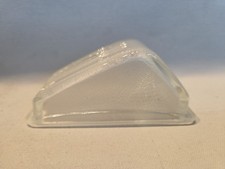 CLASSIC CAR LUCAS 484 CLEAR FROSTED GLASS LENS, NOS