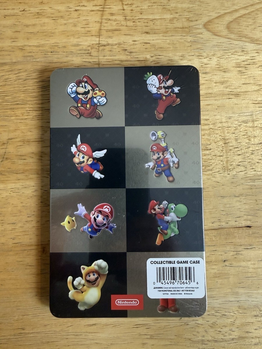 Super Mario Bros 40th Anniversary 24 Game Case Nintendo Switch