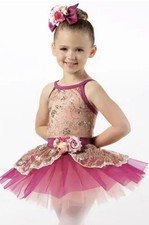 WEISSMAN Petite Fille 13512 Dance Costume - Size IC