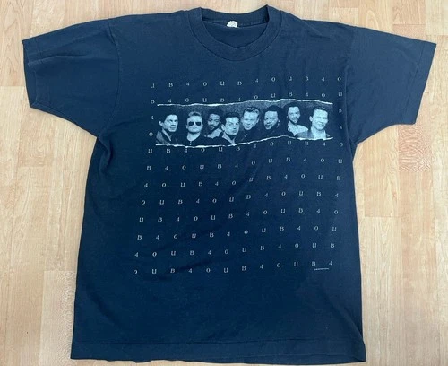 UB40 Reggae Concert T- Shirt /89 1980s vintage concert t-shirt, vintage, single stitch, B+ condition