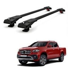 Dachträger für Mercedes-Benz X-Klasse W470 / Abschließbare Querträger, 2 Stück