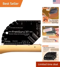 XT Guitar String Action Gauge: 9-in-1 Precision Tool for Luthiers and Hobbyists