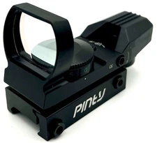 ⭐ Pinty Red Dot Sight Tactical Rifle Pistol 4 Reticle Patterns 20mm Rail ⭐