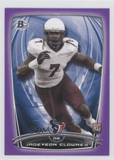 2014 Bowman Rookies Retail Purple Jadeveon Clowney #92 11pj
