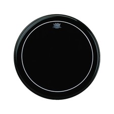 Remo Ebony Series Pinstripe Bass Drumhead 22 in.