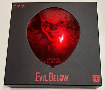 IT Evil Below A Do-Or-Die Strategy Board Game NEW in Box Factory Sealed Contents