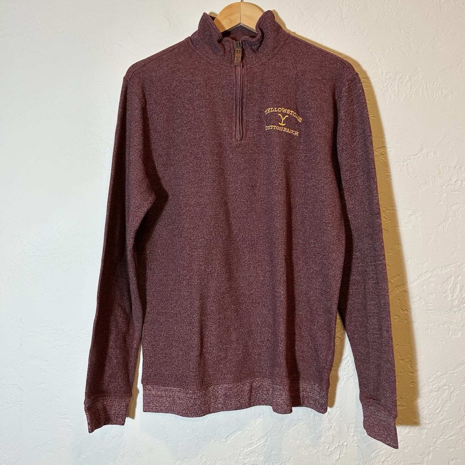 Flyshacker Yellowstone Dutton Ranch 1/4 Zip Pullo… - image 1