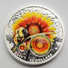 2017 Canada $20 1oz .9999 Silver Proof Coin Magnification: Beauty Under the Sun