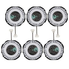 6Pcs Multi Color Durable Quartz Watch DIY Movement Replacement Repair Parts Set