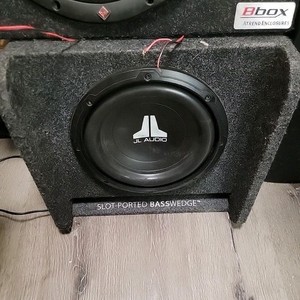 JL Audio Slot Ported Basswedge Subwoofer Enclosure Single Port Universal Fit