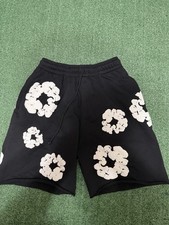 Denim Tears The Cotton Wreath Shorts Black Size L 100 Authentic