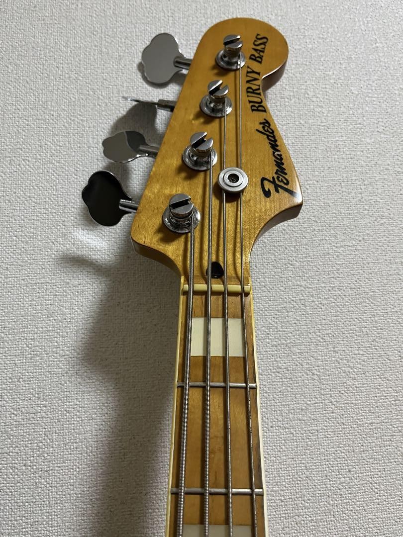 ベース Burny BWB-90 Burny Jazz Bass Sunburst Electric Bass Guitar W/Gig Bag