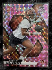 2025 Panini Mosaic - Rookies Tahj Brooks #400 Camo Pink Mosaic Prizm (RC)