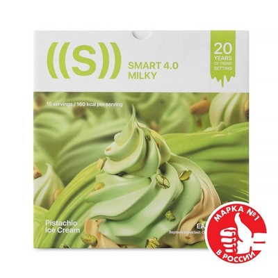 ED Smart Milky Pistachio Ice Cream, 15 servings NL