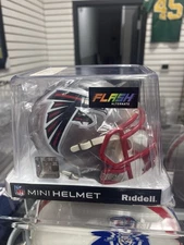 Michael Vick Signed Atlanta Falcons Speed Mini Football Helmet With Beckett COA
