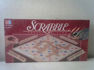 Scrabble Crossword Board Game by Milton Bradley