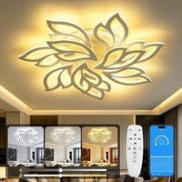 Dimmbar Led Deckenleuchte Modern Deckenlampe Wohnzimmer Flur Mit Fernbedienung