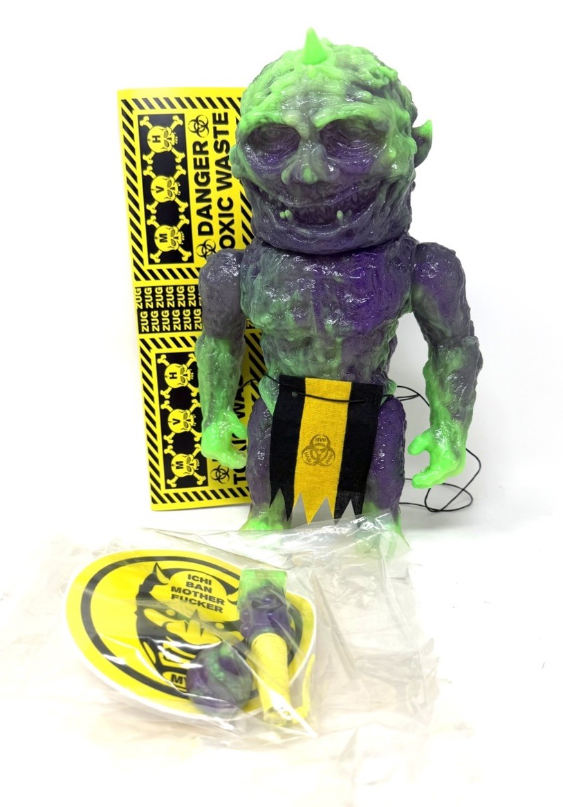 Mutant Vinyl Hardcore MVH Toxic Waste Zug Troll Tri Marble Glow
