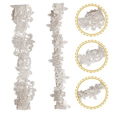  2 Pcs Bride Garter Bridal Lace Leg Band Wedding Garters for Brides