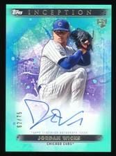 2024 TOPPS INCEPTION JORDAN WICKS /75 AQUA ROOKIE EMERGING STARS AUTO #BRES-JW