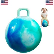 Hopper Ball 18 Inch Bouncy Ball with Handle for Kids Ages 3-6 Pump Gift Box