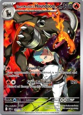 Team Rocket's Houndoom 191/182 Illustration Rare Destined Rivals Pokemon Holo NM on eBay