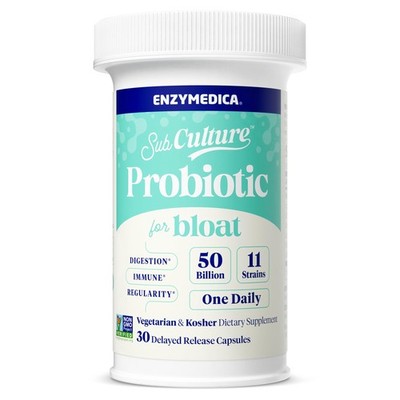 SubCulture Probiotics for Gas & Bloating, 50 Billion CFU, Supports Immune & D...