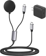 USB C Fast Charging 2 in 1 for Samsung Galaxy Watch 7/6/5/4/3 and Galaxy S24/S23