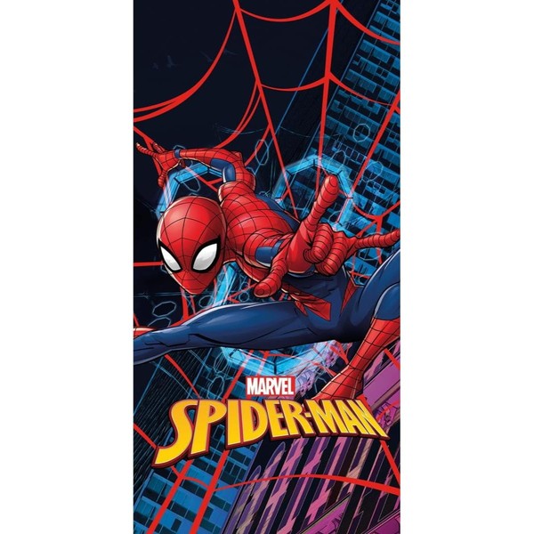 Spiderman Handtuch 70X140 Cm Baumwolle Weich Badetuch SaugfäHig Duschtuch-image