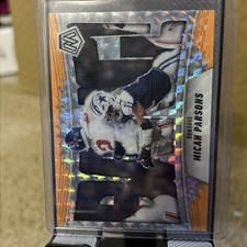 2025 Panini Mosaic BANG! #6 Micah Parsons MOSAIC ORANGE Fluorescent
