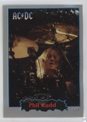 1997 Ultra Figus New Rock Cards Phil Rudd #105 0w6