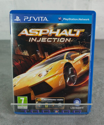 Asphalt Injection Sony Playstation PS Vita Spiel GRATIS P&P