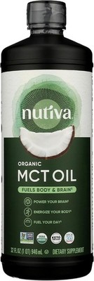 Organic MCT Oil, Uavored,USDA Organic, Non-O, Non-, Whole