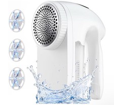 Waterproof Washable Electric Fabric Shaver and Lint Remover, Rechargeable