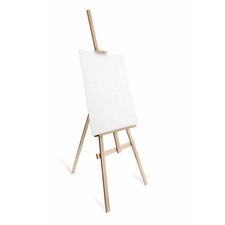 Cavalletto Pittorico In Legno Inclinabile 70 Cm Pittura Esposizione Tele Quadri