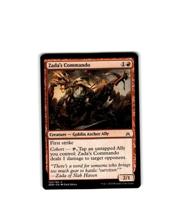The List Reprints #120 Zada's Commando