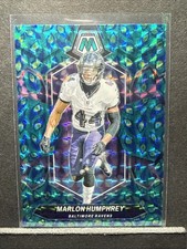 2024 Panini Mosaic - Marlon Humphrey #20 Choice Peacock Mosaic Prizm