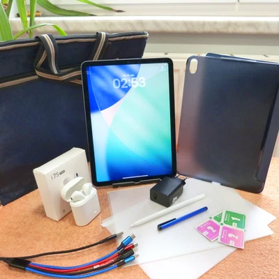 XXL SET mit APPLE PEN Apple iPad Air 4 64GB WLAN 4G l RETINA iOS 11 Zoll Tablet - Bild 1 von 4
