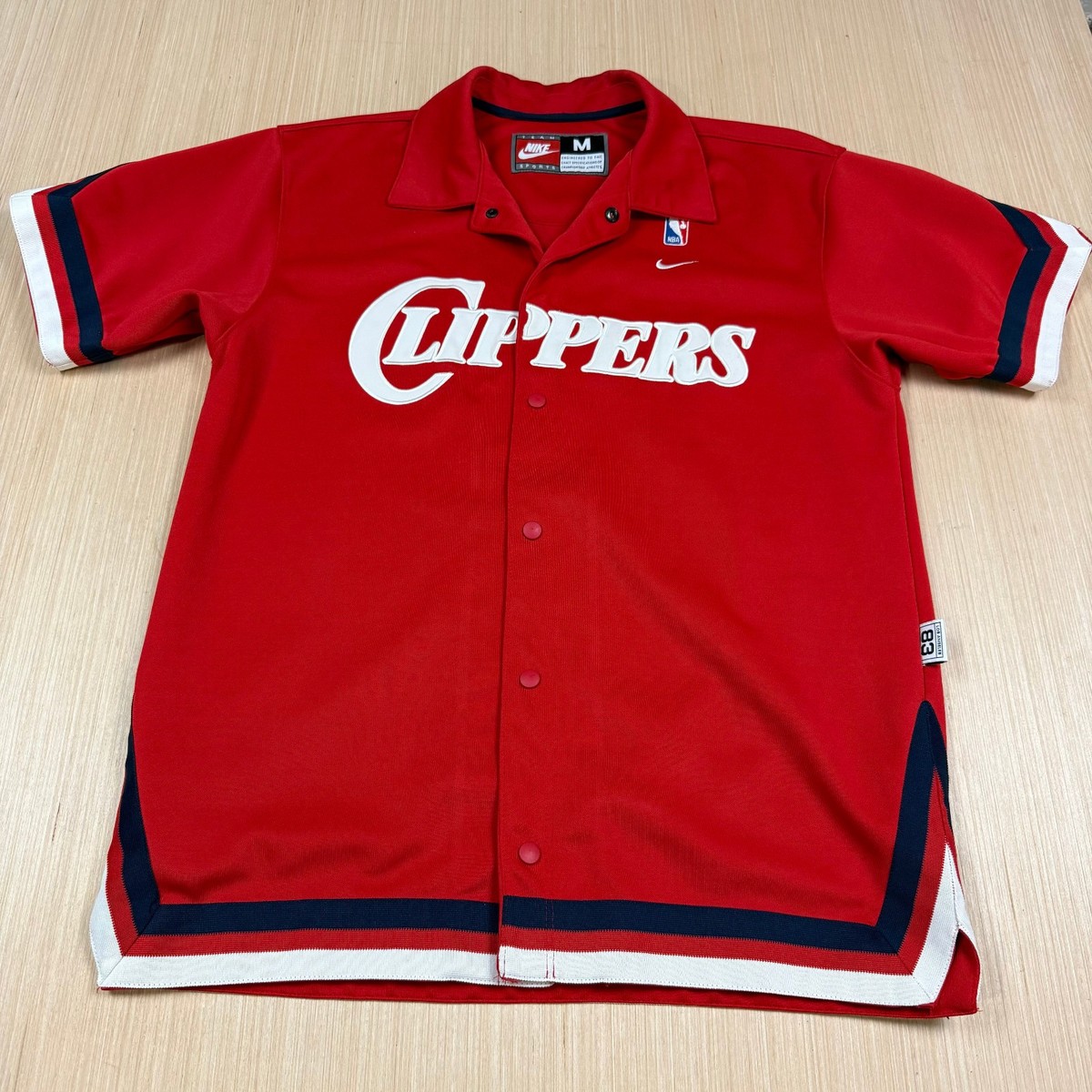 Nike Los Angeles Clipper Warm Up Jersey Vintage y2k Rewind Retro M