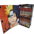 Naruto Box Set 3 Volumes 49-72 Manga Anime Book Set Masashi Kishimoto Paperback