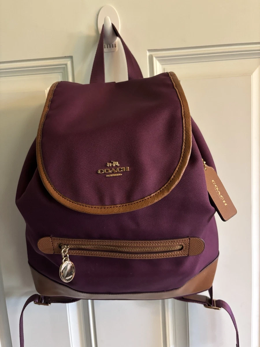 Coach Backpack Purple Bags & Handbags for Women for sale - eBay