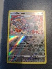 REVERSE HOLO Pokemon Sun & Moon Ultra Prism TCG Card Glameow 108/156