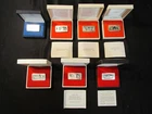 FRANKLIN MINT STERLING SILVER INGOT BAR LOT 8.64 TROY OUNCES CHRISTMAS OZ