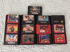 Lot Of 13 Sega Genesis Games