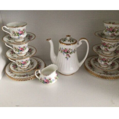 Paragon Kaffeservice für 5 Person alte Serie Bone China